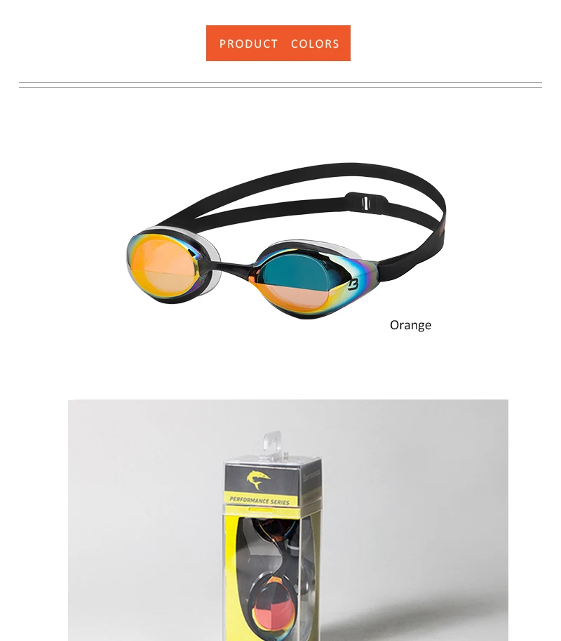 Barracuda плавательные очки запатентованная система TriFushion Анти-туман УФ Защита водонепроницаемые очки для женщин мужчин#90210 очки