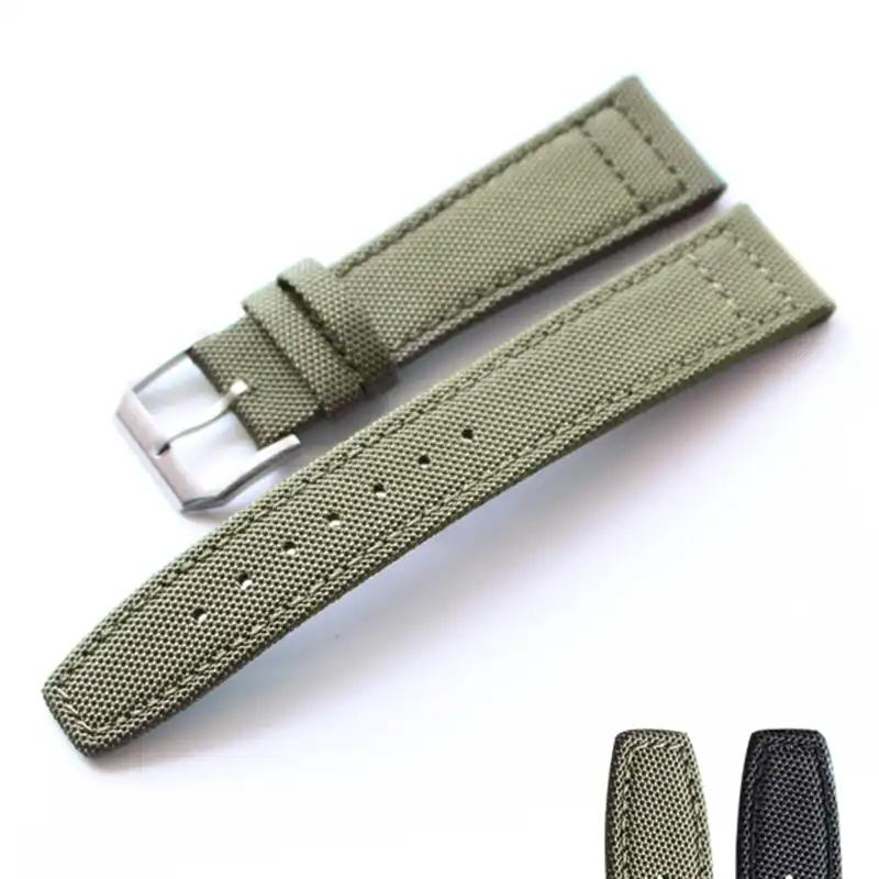 seiko canvas strap watch