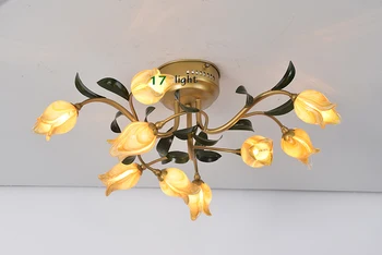 

Modern Ceilling Bronze Color Art Lamps LED Glass ceilling Lighting home decoration
