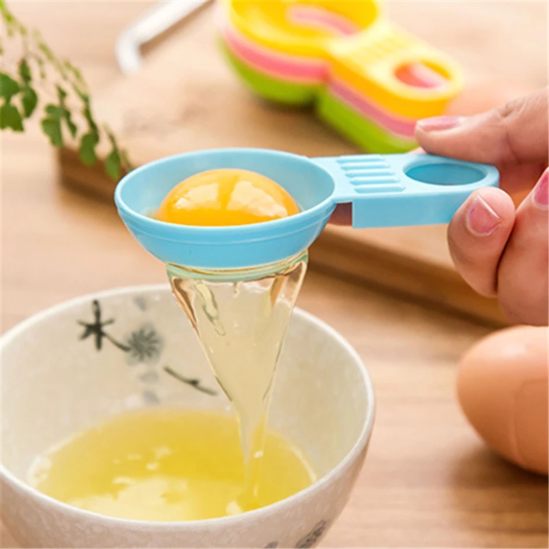 

1021 creative short handle egg white separator egg processing distributor Kitchen Baking tool