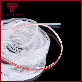 

1bag Black PE YL692 4mm 6mm 8mm 10mm 12mm Feet Spiral Wire Organizer Wrapping Tube Flexible Manage Cord Hiding Cable Sleeves