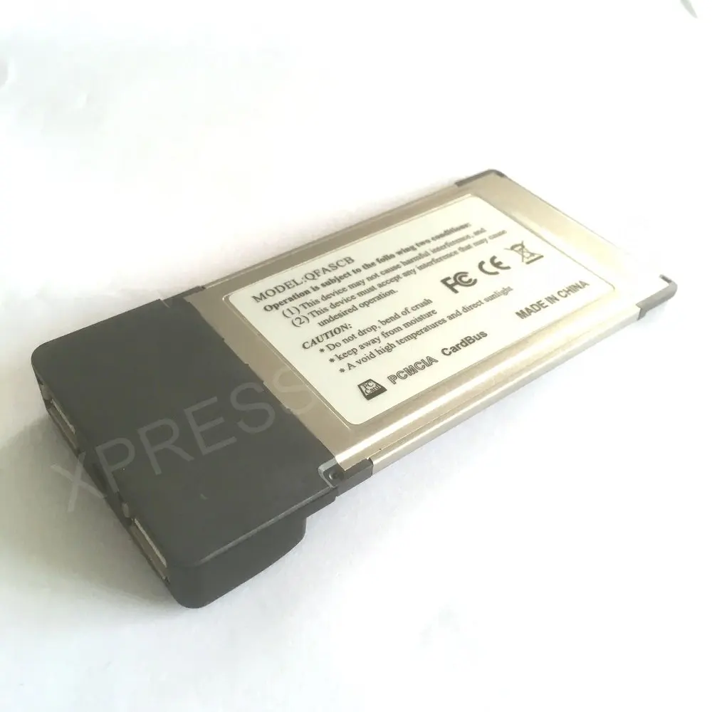 PCMCIA 2 порта USB 0 HUB Cardbus адаптер для ноутбука|cardbus adapter|pcmcia pcpcmcia usb adapter |