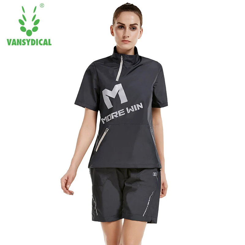 2018 Hot Sweat Sports Suits Women's Gym Clothes Running Set Fat Burning Lose Weight Fitness