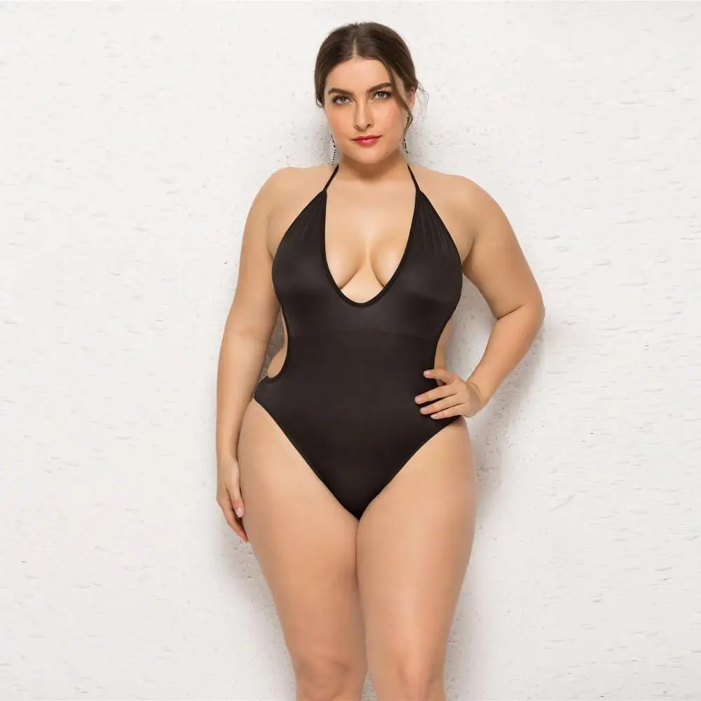 Женский купальный костюм badpak Dames A50 бикини с глубоким v образным вырезом и