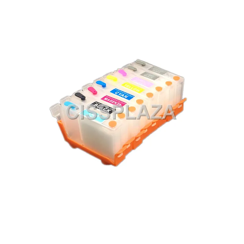 

CISSPLAZA 2sets 16pcs CLI-42 Series empty Refillable Ink Cartridge compatible For CANON Pro100 printer