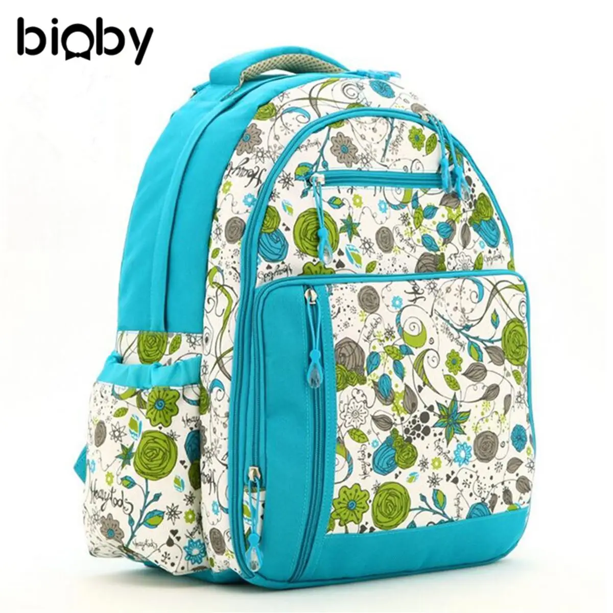 

New Mummy Backpack Baby Diaper Nappy Bag Polyester Mother Travel Backpacks Large Capacity Multifunctional Changing Bag Baby Care