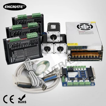 

CNC Kit 3 Axis Breakout Board & Nema17 Stepper Motor For DIY Router/Mill/Plasma