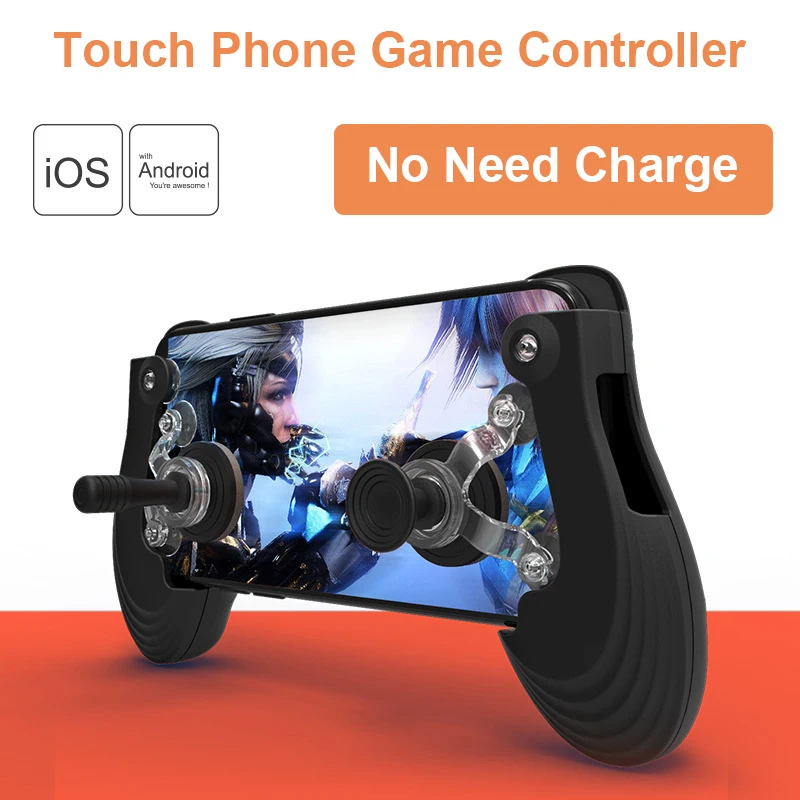 RKGAME игровой контроллер геймпад сенсорный экран мобильный телефон игровой джойстик геймпад для IOS Android смартфон планшет игра присоска