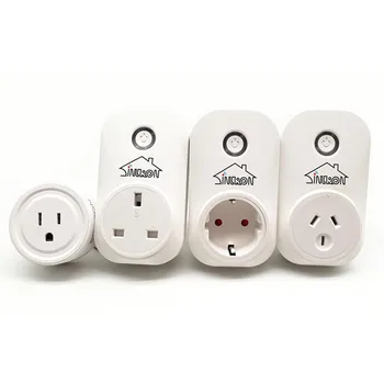 

10A Smart WiFi Control Socket Wireless Plug Power Sockets For Google Assistant, Wireless, Amazon Alexa