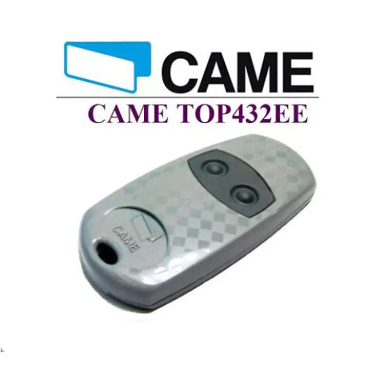 2pcs Free Shipping CAME TOP 432EE Cloning compatible garage door Remote Control 433MHz top quality | Электроника