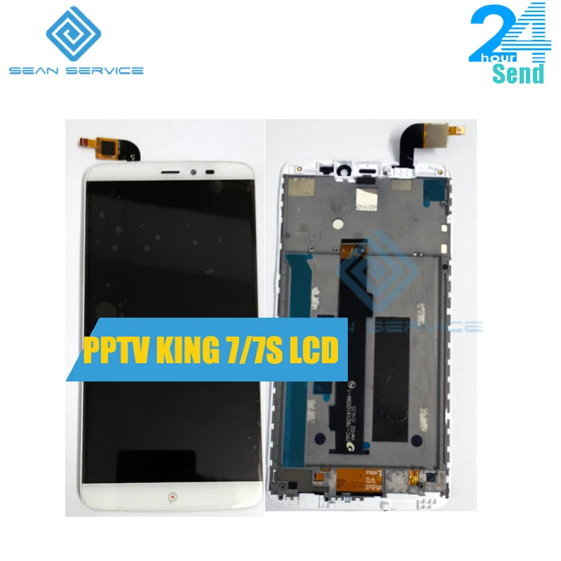 6 0 дюймов для PPTV King 7/7 s ЖК-дисплей Дисплей + Сенсорный экран с рамкой планшета