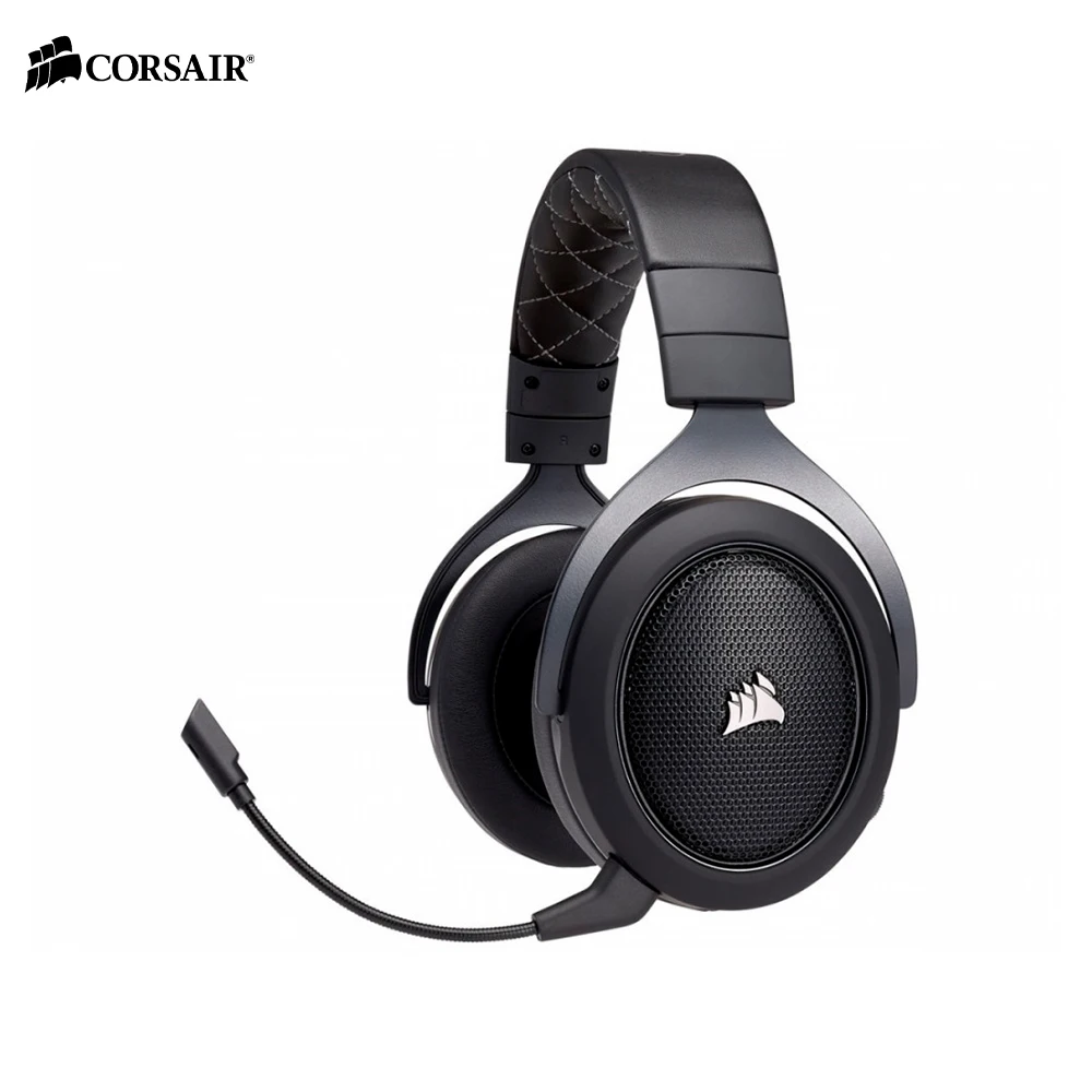 Earphones & Headphones CORSAIR HS70 CARBON Surround Gaming Headset wireless esports computer PC