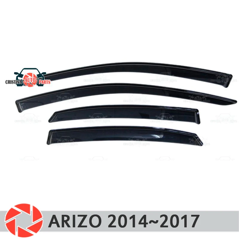 Оконный ДЕФЛЕКТОР ДЛЯ Chery Arizo 2014 ~ дефлектор от дождя защита грязи украшение для