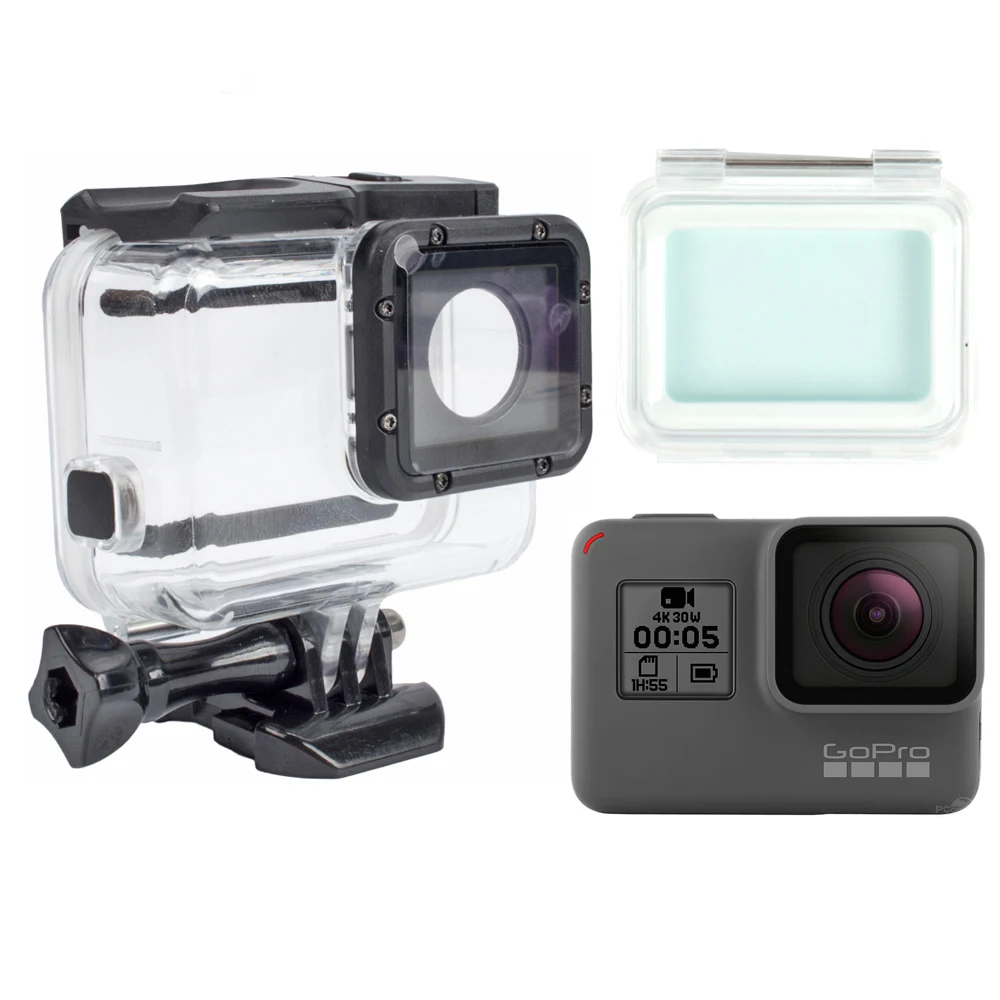 New 60M Waterproof Case Cover Housing Mount For Go Pro Gopro Hero 5