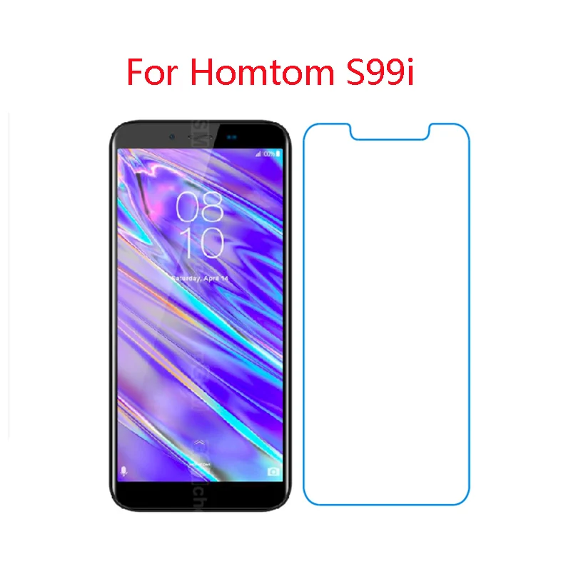 2-Pack) 9H гибкий стеклянный протектор экрана для HOMTOM ZOJI S12, Z9, 11,8, 33, S99i, HT70, 26,16, 10,8, 6,3 - Цвет: For HomTom S99i