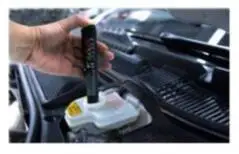 

2pcs quality Car Brake Fluid Tester Pen!Test check Car Brake Fluid Automotive Testing Tool For DOT3/DOT4 LED Indicator