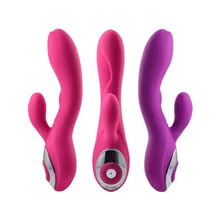 Голос Управление Smart вибратор 10 скоростей двойной G-Spot вибрационный Волшебная палочка мастурбация секс-машина Секс-игрушки для женщины Эротические товары