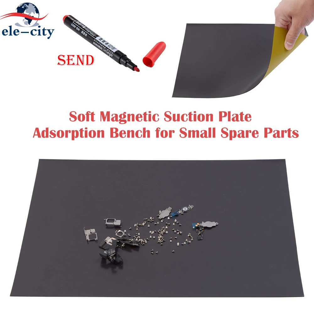 Soft Magnetic Suction Plate Adsorption Bench for Small