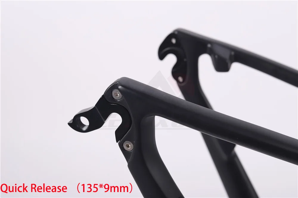 Best LEADXUS CX200 Ultra Light 27.5er MTB Bike Frame Quick Release/Thru Axel 27.5 Inch Glossy/Matte Carbon Mountain Bicycle Frame 10