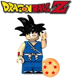 Одежда «Супергерои» цифры Dragon Ball блоки Violett Krillin tien shinhan Гоку Chiaotzu Вегета Коллекция игрушек для детей