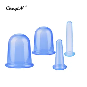 

1pc Vacuum Silicone Cupping Body Massager Anti Cellulite Vacuum Cans Strong Suction Cupping Cups Back Neck Body Massage Helper 0
