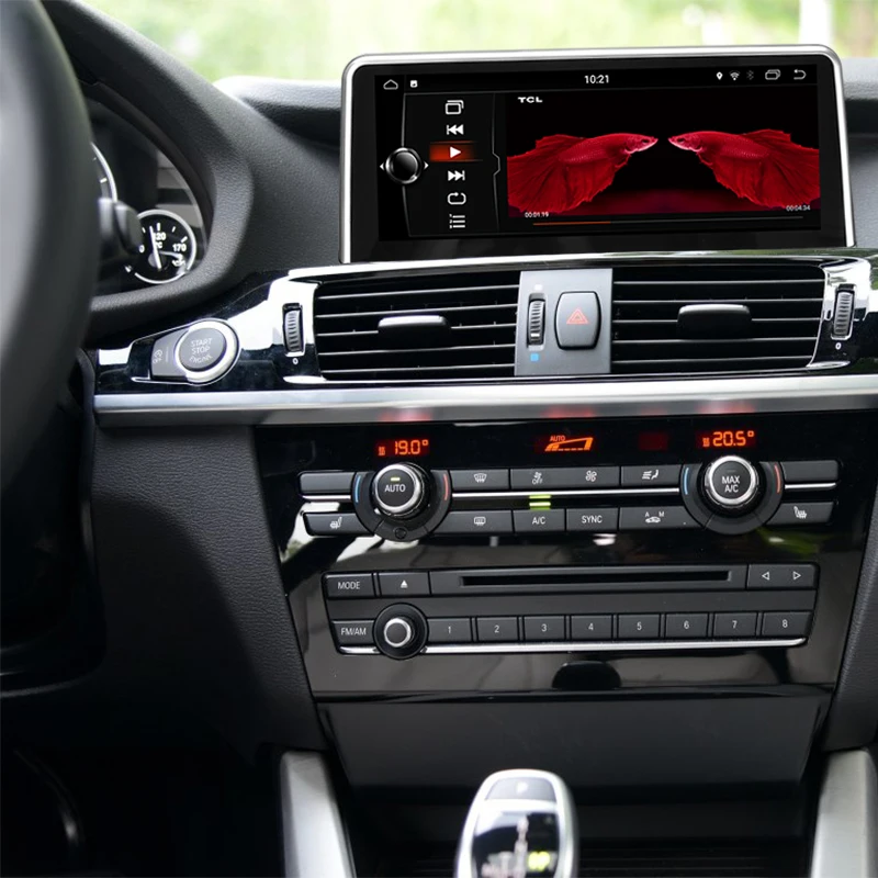 Excellent Auto Multimedia Player Car GPS Navigation for BMW X3 F25 X4 F26 2011 to 2013 CIC System 10.25" Android 8.1 PX6 Six Core Wifi BT 5