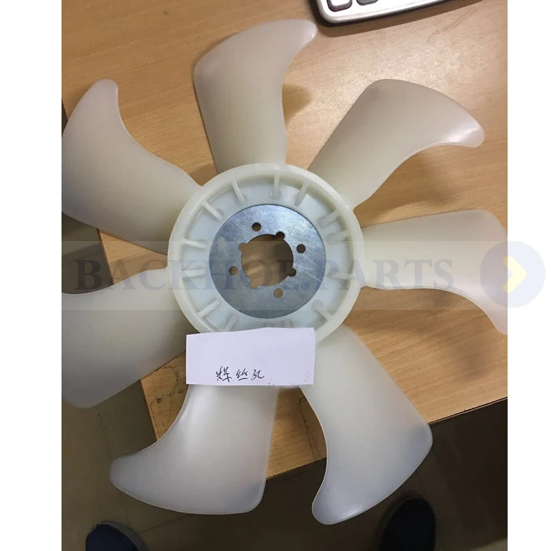 

Fan Impeller for mini Excavator Hitachi EX30 Isuzu 3KR2 engine