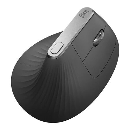 Logitech MX Vertical Wireless Mouse Bluetooth Connectivity Ergonomics Office 2