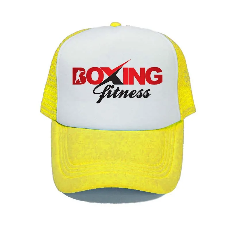 Для женщин и мужчин Kick Boxing летняя кепка-бейсболка бокс фитнес Бейсболка Спорт Pugilism Boxer Fans Trucket hats YY303 - Цвет: YY30332