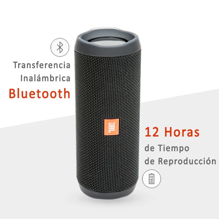 JBL Flip 4 Powerful Bluetooth Speaker, Mini Portable, Wireless, Waterproof BT Speaker with Bass and Stereo Music Perfect Travel