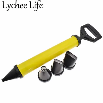 

Plastic Caulking Gun Manual 4pcs Spray-head 1pc Caulking Guns Modern Home Factory Tools Accessories Supplies