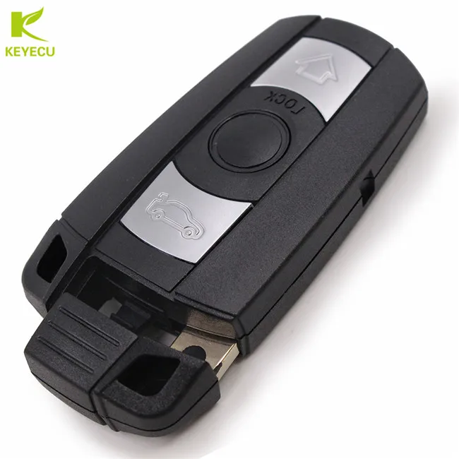 KEYECU 2 шт Интеллектуальный Smart Key 3 кнопки 315 МГц(без ключа-запись) для BMW 3/5 CAS3 серии 3/5 X5 X6 с PCF7952 CR2032