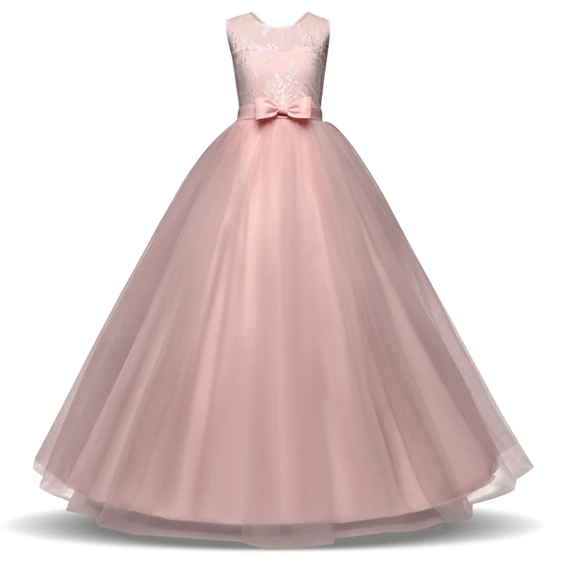 

Girls Princess Party Ball Gown 14 Teen Girls Dresses Wedding Girl Long Dress Children Clothing Christmas Halloween Ball Gown