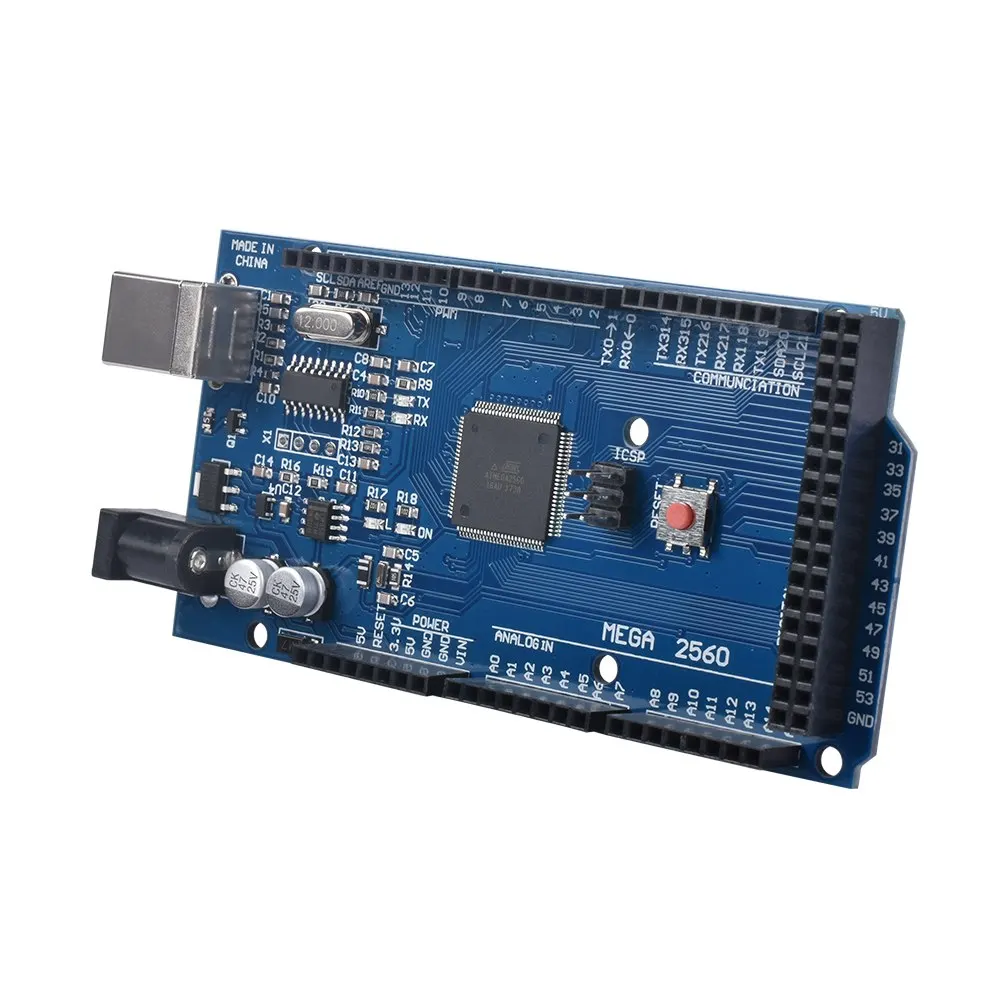 Детали для 3D-принтера sdumega2560 REV3 Mega 2560 R3 ATmega2560-16AU плата+ usb-кабель, совместимый с 3d-принтером