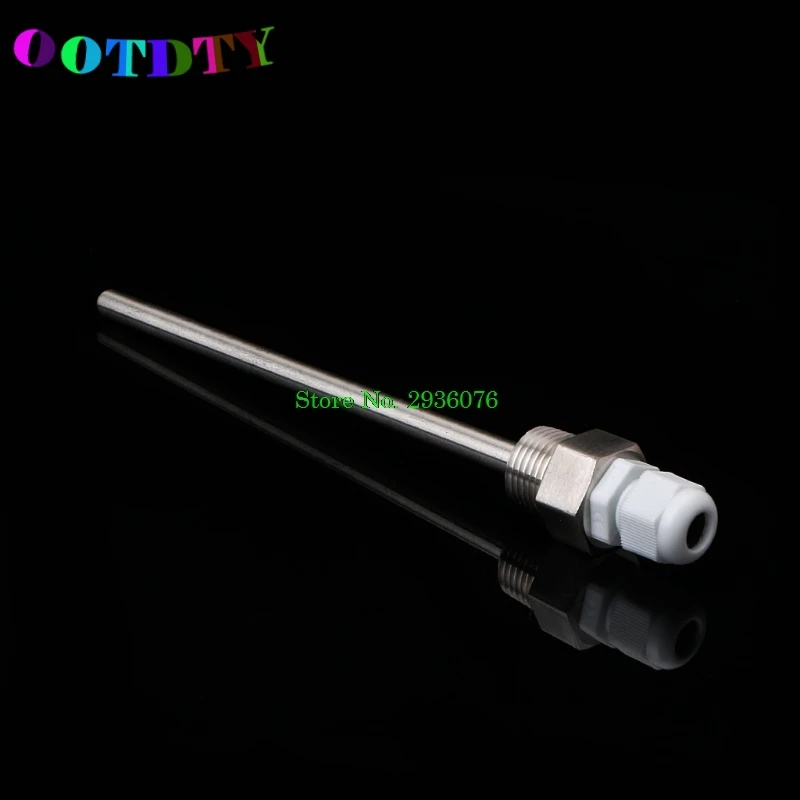 OOTDTY 50 250 мм нержавеющая сталь Thermowell 1/2 дюйма NPT резьба для датчиков