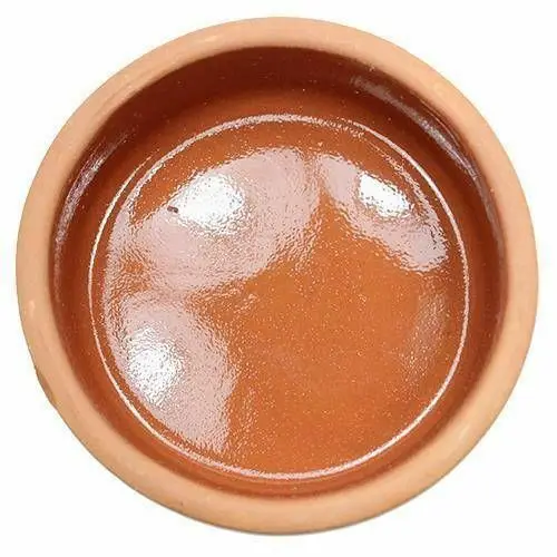 Kézzel Készített Earthanware Pot Clay Kerámia Rakott Healty Organic Food 4 Darab - Image 3