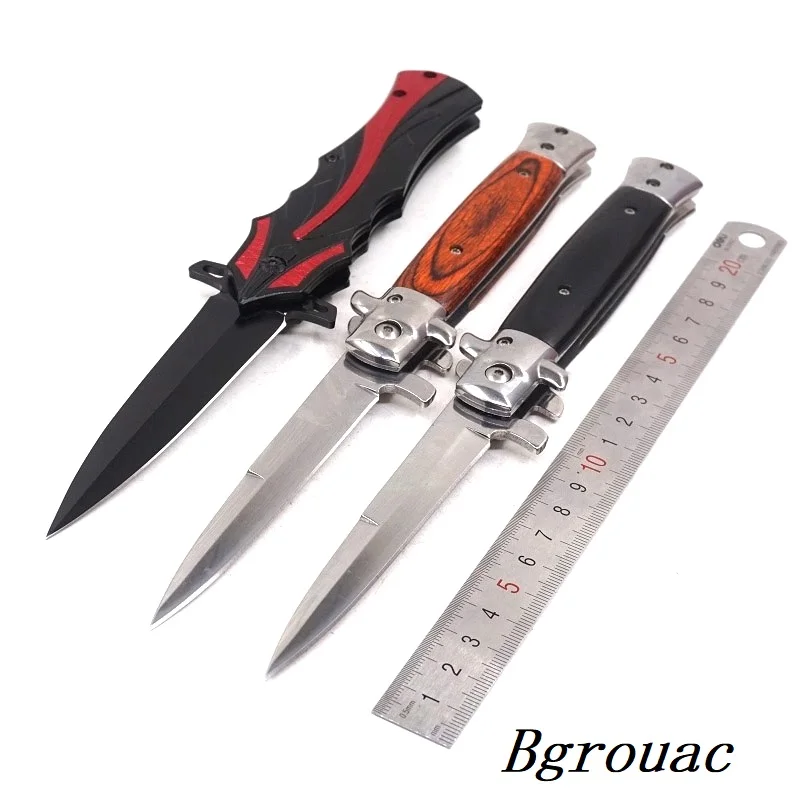 

Survival Tactical Knife Folding Pocket Knife Outdoor Combat Rescue Tools Camping Hunting Knives EDC Defense Multitool