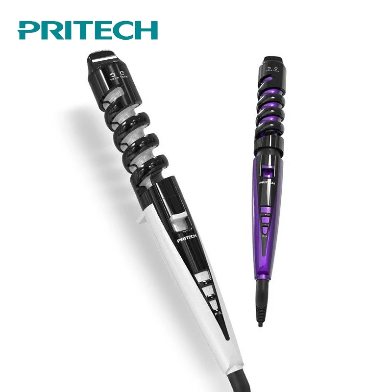

PRITECH Ceramic Curling iron Electric Hair Curler Roller Big Wave Wand Curl Styler Magic Hair Styling Tool Dorpshipping #2028