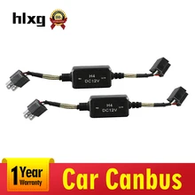 HLXG 2 шт. h10 декодер H4 H7 светодиодный Canbus H11 9005 HB3 9006 HB4 H1 H3 автомобильный сигнальный подавитель ошибка конденсатор с алюминиевой крышкой для светодиодный фары h8 h9