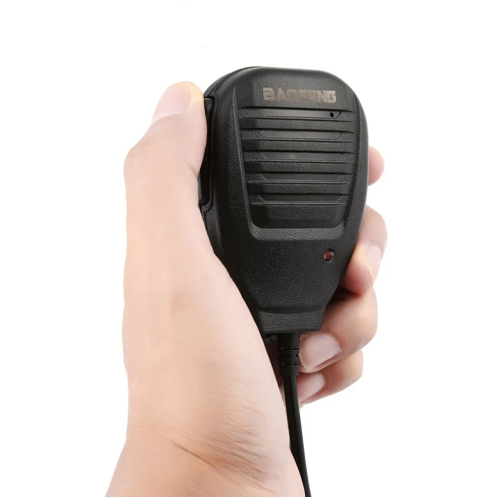Портативный микрофон радио динамик портативный микрофон двухстороннее радио Pofung Walkie Talkie для Baofeng UV-5R BF-888S аксессуары