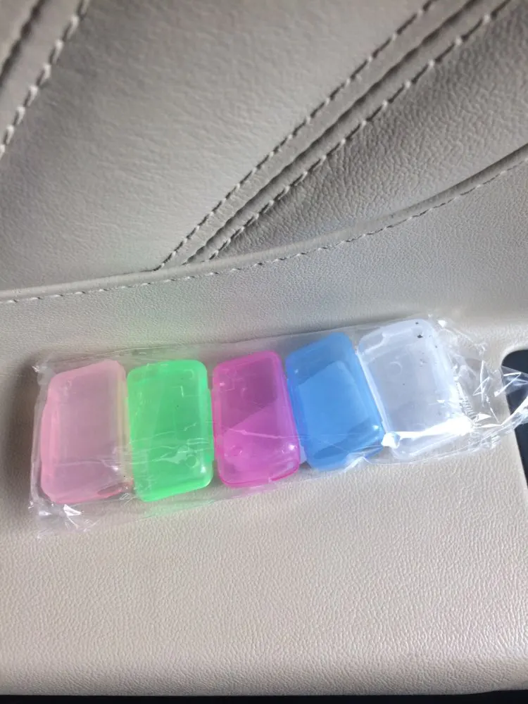 Portable Toothbrushes Head Cover Holder - 5 PCS