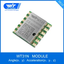 WT31N AHRS IMU сенсор 2 оси Цифровой Угол наклона(шаг крена)+ 3 оси Акселерометр Модуль Инклинометр для ПК/Android/MCU
