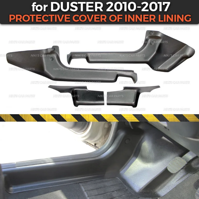 Защитные чехлы для Renault / Dacia Duster 2010 2017 внутренняя подкладка из АБС пластика