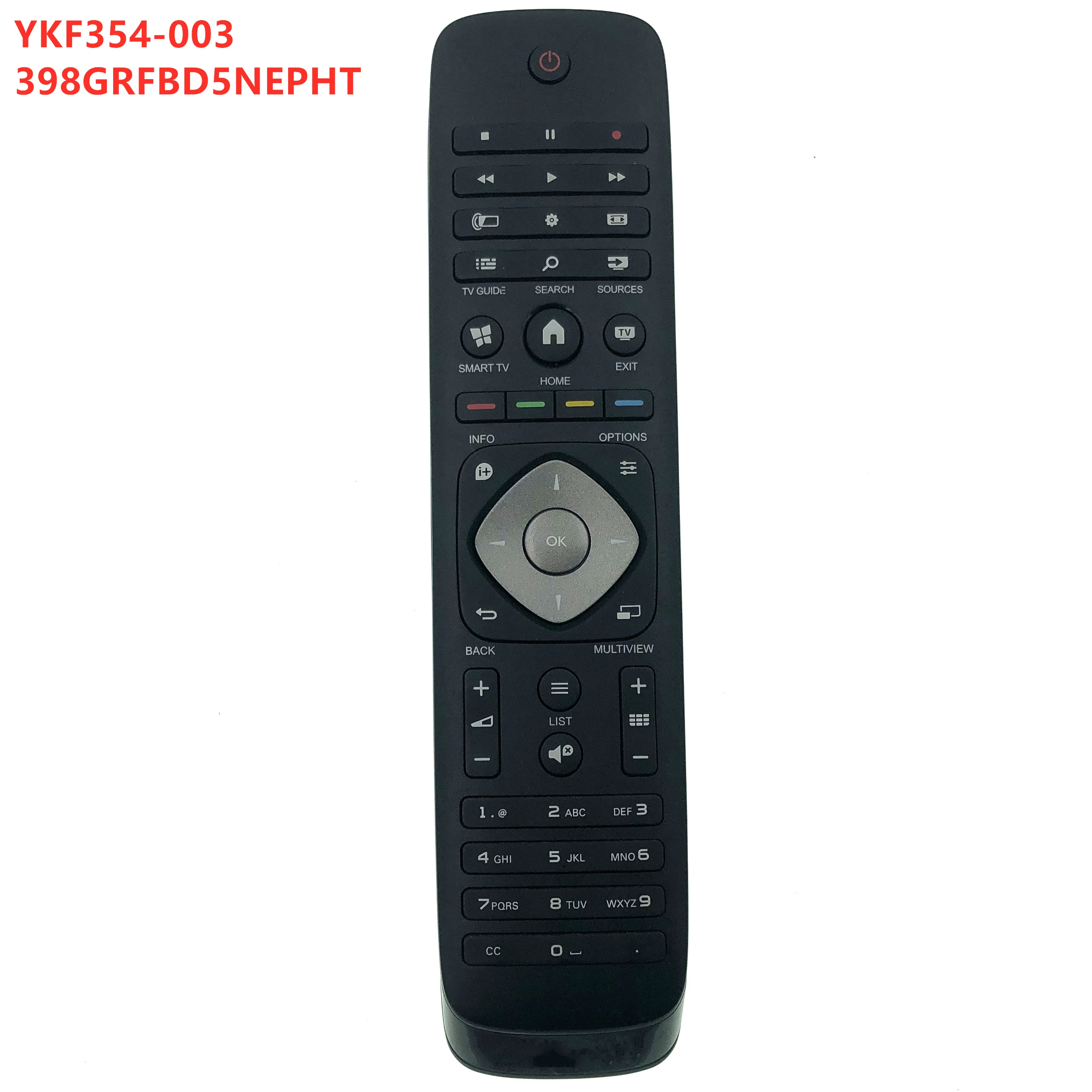 Оригинальный пульт дистанционного управления YKF354 003 398GRFBD5NEPHT для Philips tv б/у|Пульты