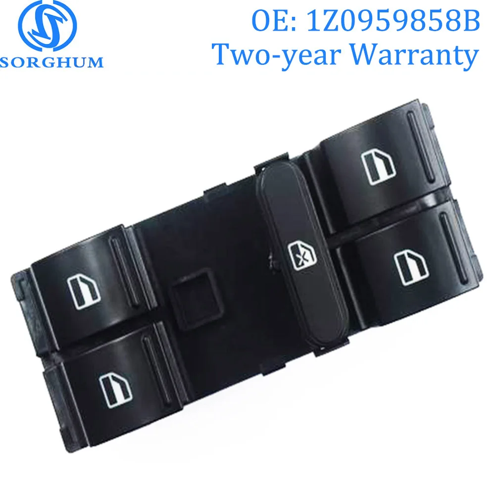 Зеленый 1Z0959858B боковой переключатель переднего окна питания для SKODA Fabia Octavia Super B