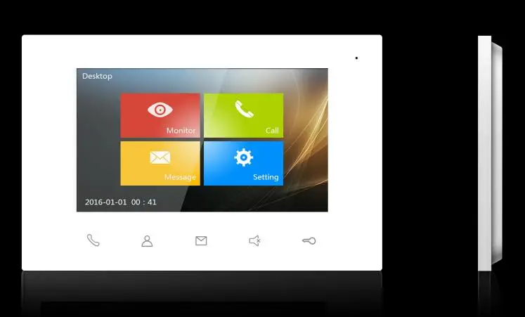 GVS 2 Wire 7'' Video Intercom System T Series Door Phone 7 Inch Indoor Monitor |