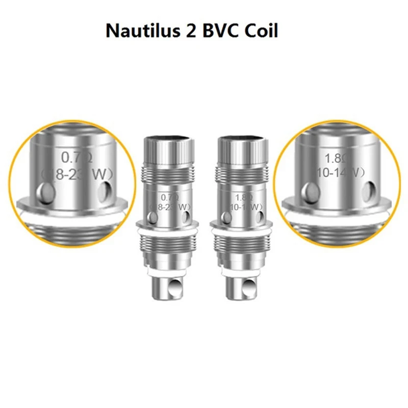 Aspire Nautilus BVC 1 6 Ом 10 Вт 16 катушка 15 шт. для Mini Triton Mini|Испарители электронных сигарет| |