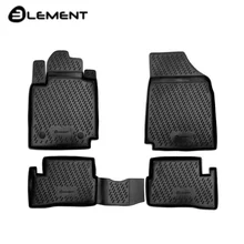 Для Nissan Micra K12 2005-2010 Коврики в салон 4 шт./компл. полиуретан Element CARNIS00003