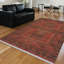 Else оранжевый коричневый персидский турецкий старение дизайн 3d принт Противоскользящий килим моющийся декоративный килим области ковер богемный ковер