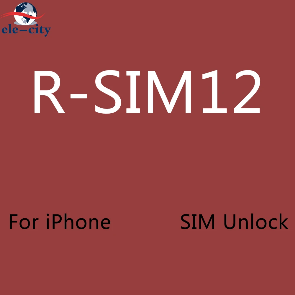 

R-SIM 12 Smart Rsim12 Activation Original Un-lock SIM Card For iPhone 5 5S 5C 6 6S 7 8 Plus X XR XS Max Card Tool Repair Tool